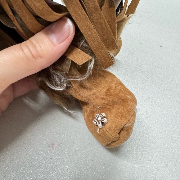 Native American Porcelain Doll Collectible WA Quinalt Indian Tribe Souvenir - Picture 10 of 13